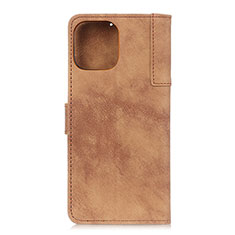 Coque Portefeuille Livre Cuir Etui Clapet T29 pour Xiaomi Mi 11 Lite 4G Marron