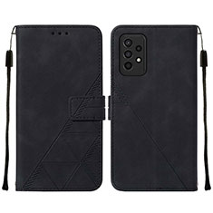 Coque Portefeuille Livre Cuir Etui Clapet Y01B pour Samsung Galaxy A33 5G Noir