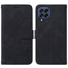 Coque Portefeuille Livre Cuir Etui Clapet Y01B pour Samsung Galaxy M33 5G Noir