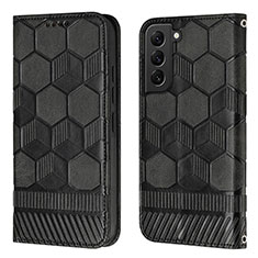 Coque Portefeuille Livre Cuir Etui Clapet Y01B pour Samsung Galaxy S25 Plus 5G Noir