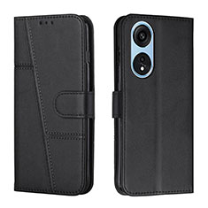 Coque Portefeuille Livre Cuir Etui Clapet Y01X pour Huawei Honor X5 Plus Noir