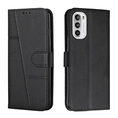 Coque Portefeuille Livre Cuir Etui Clapet Y01X pour Motorola Moto Edge (2022) 5G Noir