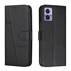 Coque Portefeuille Livre Cuir Etui Clapet Y01X pour Motorola Moto Edge 30 Neo 5G Noir