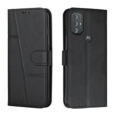 Coque Portefeuille Livre Cuir Etui Clapet Y01X pour Motorola Moto G Play Gen 2 Noir