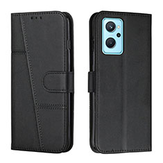 Coque Portefeuille Livre Cuir Etui Clapet Y01X pour Oppo A96 4G Noir