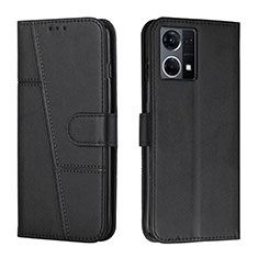 Coque Portefeuille Livre Cuir Etui Clapet Y01X pour Oppo F21 Pro 4G Noir