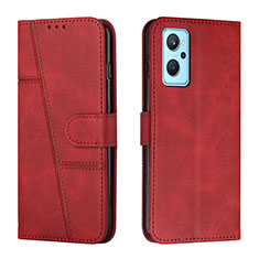 Coque Portefeuille Livre Cuir Etui Clapet Y01X pour Realme 10 5G Rouge