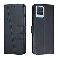 Coque Portefeuille Livre Cuir Etui Clapet Y01X pour Realme 8 4G Bleu