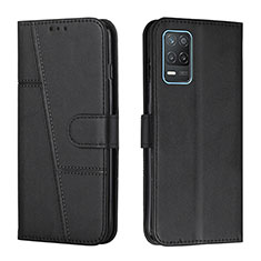 Coque Portefeuille Livre Cuir Etui Clapet Y01X pour Realme 8 5G Noir