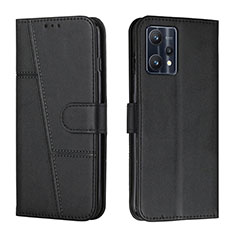 Coque Portefeuille Livre Cuir Etui Clapet Y01X pour Realme 9 5G Noir