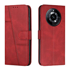 Coque Portefeuille Livre Cuir Etui Clapet Y01X pour Realme Narzo 60 5G Rouge