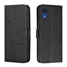 Coque Portefeuille Livre Cuir Etui Clapet Y01X pour Samsung Galaxy A03 Core Noir