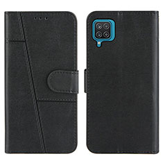 Coque Portefeuille Livre Cuir Etui Clapet Y01X pour Samsung Galaxy A12 5G Noir