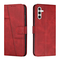 Coque Portefeuille Livre Cuir Etui Clapet Y01X pour Samsung Galaxy A13 5G Rouge