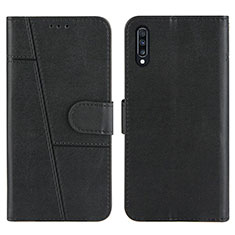 Coque Portefeuille Livre Cuir Etui Clapet Y01X pour Samsung Galaxy A30S Noir