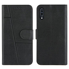 Coque Portefeuille Livre Cuir Etui Clapet Y01X pour Samsung Galaxy A50S Noir