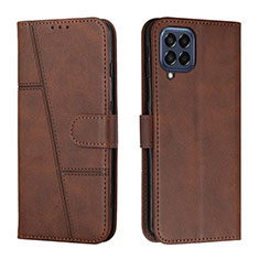 Coque Portefeuille Livre Cuir Etui Clapet Y01X pour Samsung Galaxy M33 5G Marron