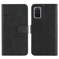 Coque Portefeuille Livre Cuir Etui Clapet Y01X pour Samsung Galaxy S20 Plus 5G Noir