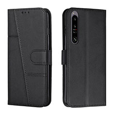 Coque Portefeuille Livre Cuir Etui Clapet Y01X pour Sony Xperia 1 IV Noir