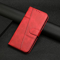 Coque Portefeuille Livre Cuir Etui Clapet Y01X pour Xiaomi Mi 13 5G Rouge