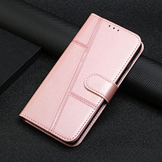 Coque Portefeuille Livre Cuir Etui Clapet Y01X pour Xiaomi Mi 13 Pro 5G Or Rose