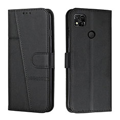 Coque Portefeuille Livre Cuir Etui Clapet Y01X pour Xiaomi POCO C3 Noir