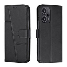 Coque Portefeuille Livre Cuir Etui Clapet Y01X pour Xiaomi Poco F5 5G Noir