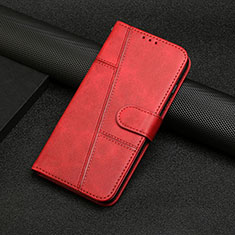 Coque Portefeuille Livre Cuir Etui Clapet Y01X pour Xiaomi Poco X5 Pro 5G Rouge