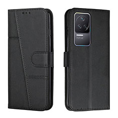 Coque Portefeuille Livre Cuir Etui Clapet Y01X pour Xiaomi Redmi K50 5G Noir