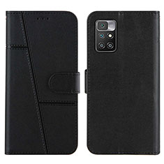 Coque Portefeuille Livre Cuir Etui Clapet Y01X pour Xiaomi Redmi Note 11 4G (2021) Noir