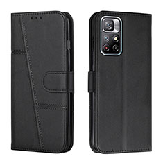 Coque Portefeuille Livre Cuir Etui Clapet Y01X pour Xiaomi Redmi Note 11 5G Noir