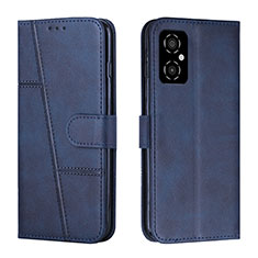 Coque Portefeuille Livre Cuir Etui Clapet Y01X pour Xiaomi Redmi Note 11R 5G Bleu