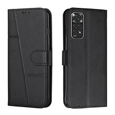 Coque Portefeuille Livre Cuir Etui Clapet Y01X pour Xiaomi Redmi Note 11S 4G Noir