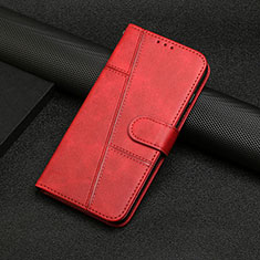 Coque Portefeuille Livre Cuir Etui Clapet Y01X pour Xiaomi Redmi Note 12 Pro 5G Rouge