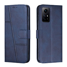 Coque Portefeuille Livre Cuir Etui Clapet Y01X pour Xiaomi Redmi Note 12S Bleu