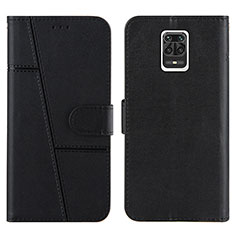 Coque Portefeuille Livre Cuir Etui Clapet Y01X pour Xiaomi Redmi Note 9S Noir