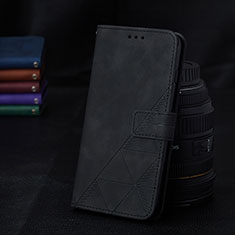 Coque Portefeuille Livre Cuir Etui Clapet Y02B pour Samsung Galaxy A02 Noir