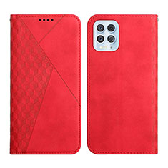 Coque Portefeuille Livre Cuir Etui Clapet Y02X pour Motorola Moto Edge S 5G Rouge