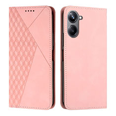 Coque Portefeuille Livre Cuir Etui Clapet Y02X pour Realme 10 Pro 5G Or Rose