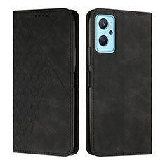 Coque Portefeuille Livre Cuir Etui Clapet Y02X pour Realme 10T 5G Noir