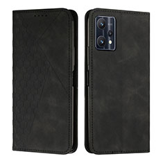 Coque Portefeuille Livre Cuir Etui Clapet Y02X pour Realme 9 Pro 5G Noir