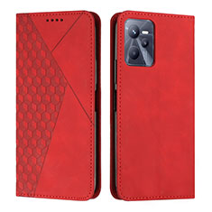 Coque Portefeuille Livre Cuir Etui Clapet Y02X pour Realme Narzo 50A Prime Rouge