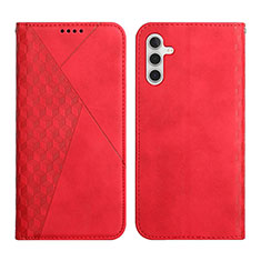 Coque Portefeuille Livre Cuir Etui Clapet Y02X pour Samsung Galaxy A04s Rouge
