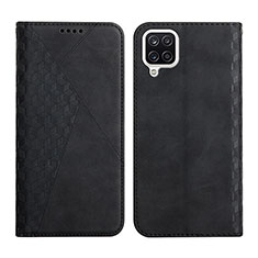 Coque Portefeuille Livre Cuir Etui Clapet Y02X pour Samsung Galaxy A12 5G Noir