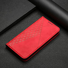 Coque Portefeuille Livre Cuir Etui Clapet Y02X pour Samsung Galaxy A13 4G Rouge