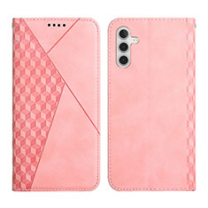 Coque Portefeuille Livre Cuir Etui Clapet Y02X pour Samsung Galaxy A13 5G Or Rose