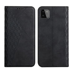 Coque Portefeuille Livre Cuir Etui Clapet Y02X pour Samsung Galaxy A22 5G Noir