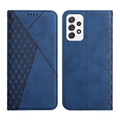 Coque Portefeuille Livre Cuir Etui Clapet Y02X pour Samsung Galaxy A23 4G Bleu