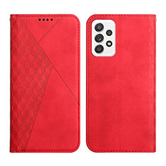 Coque Portefeuille Livre Cuir Etui Clapet Y02X pour Samsung Galaxy A23 5G Rouge