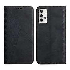 Coque Portefeuille Livre Cuir Etui Clapet Y02X pour Samsung Galaxy A32 4G Noir